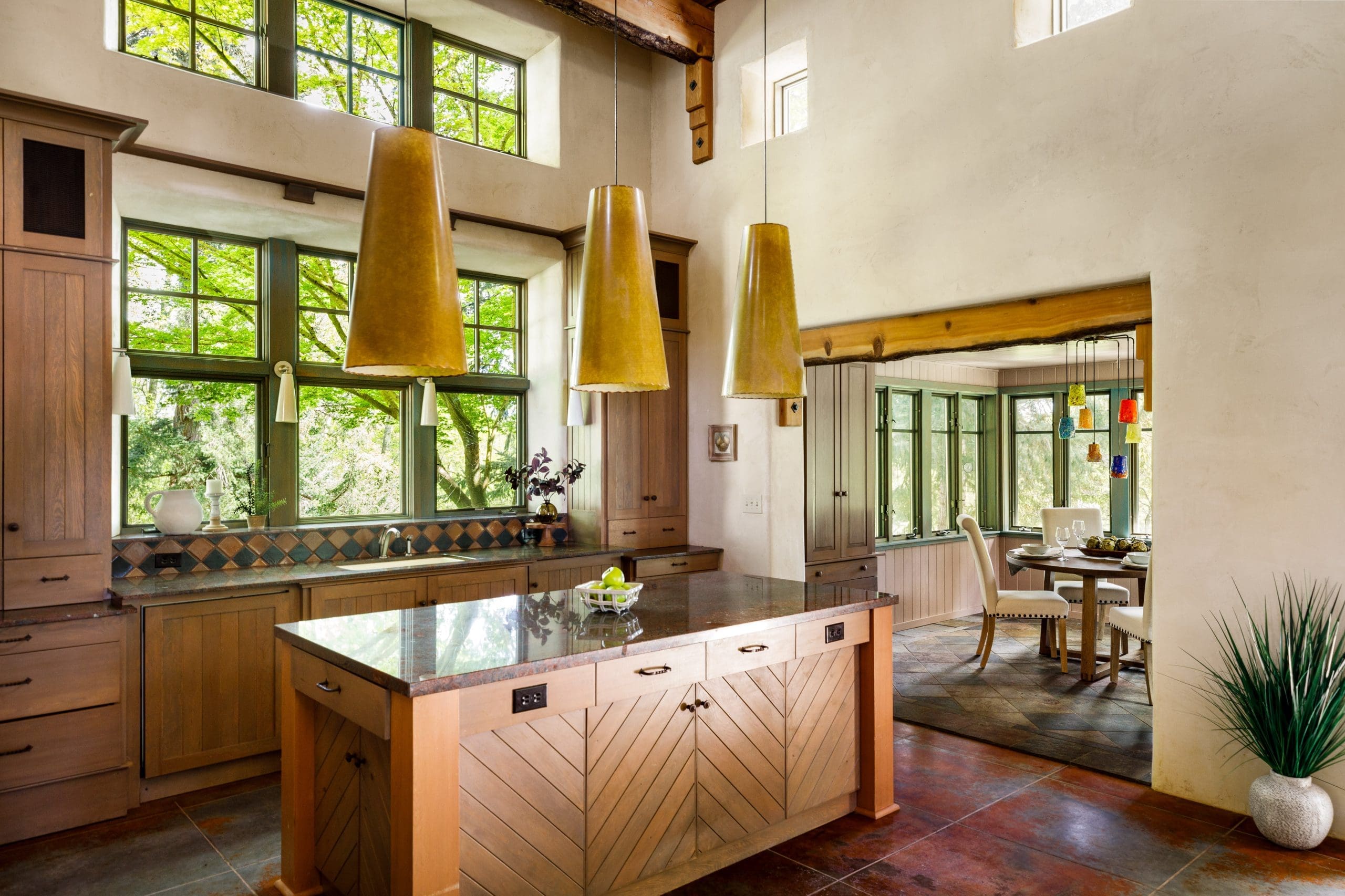 Thompson Road Residence, completed home exterior